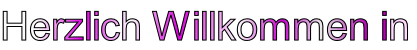 Herzlich Willkommen in 